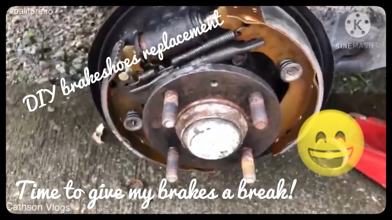 2001 mitsubishi lancer rear brake shoe replacement