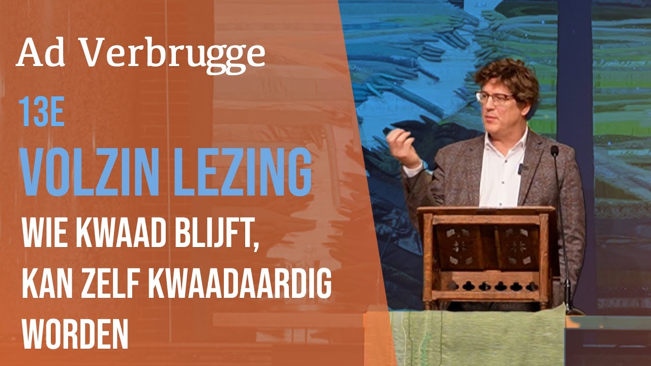 #1139: Het potentiële kwaad van een slachtoffercultuur | Volzin lezing door Ad Verbrugge