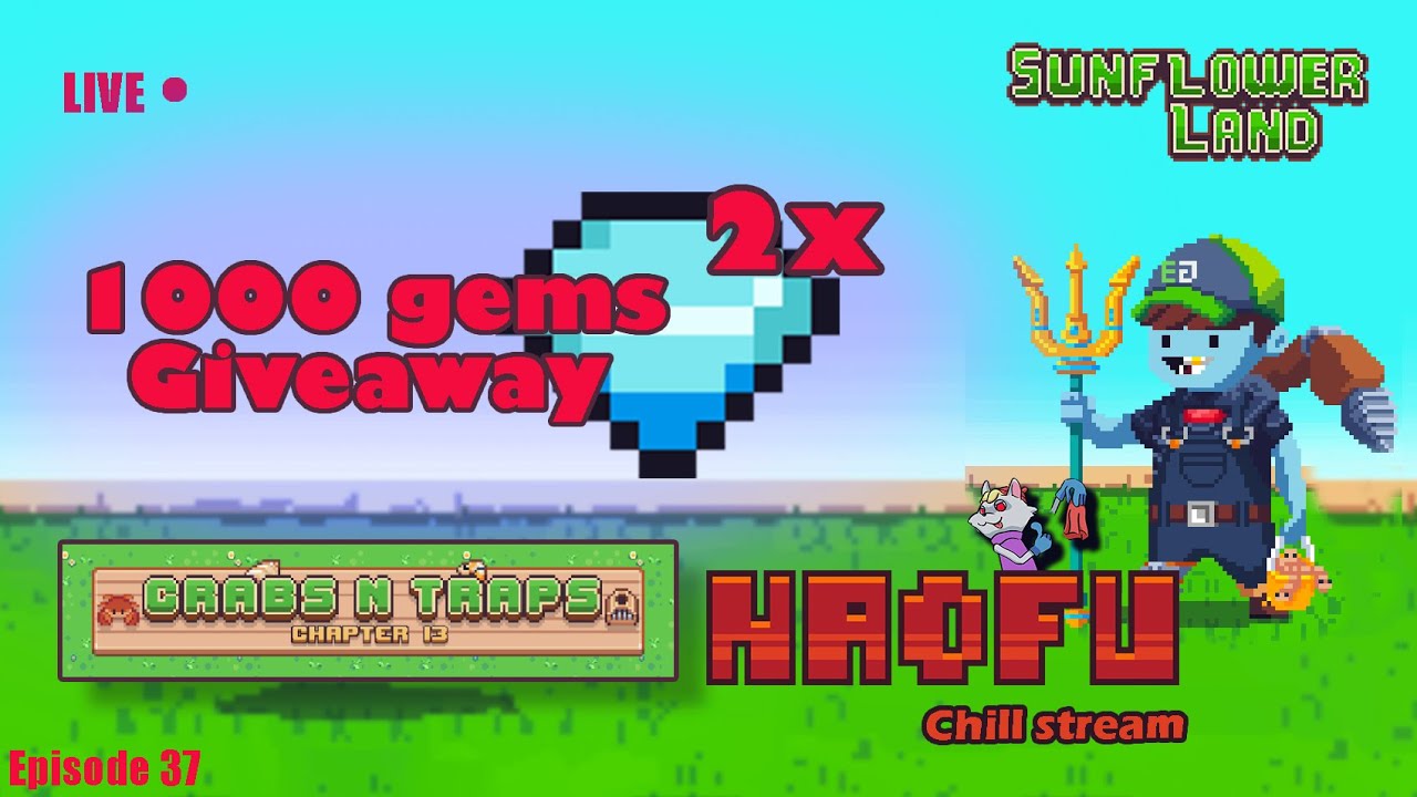 Live:  2x 100 gems| Sunflower Land