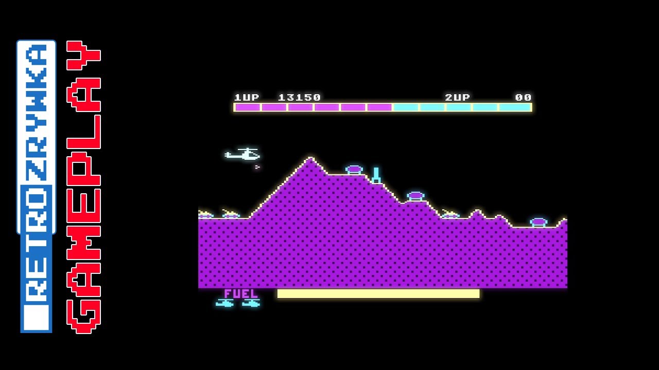 Super Cobra Atari XL/XE - RetRozrywka GamePlay