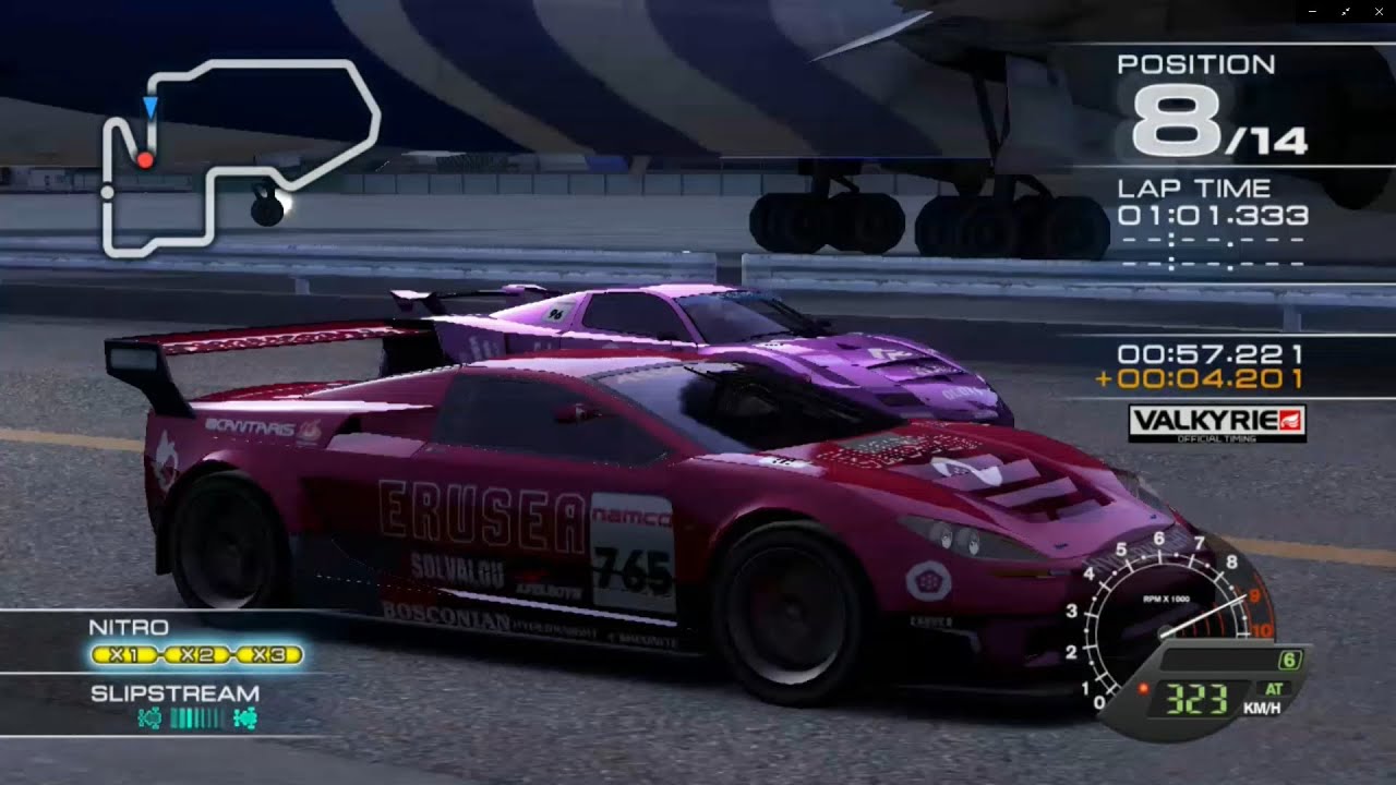 Ridge Racer 7 Maker's Trial KILIK with BisonteCmplete at Airport Lap R [Spectator view]
