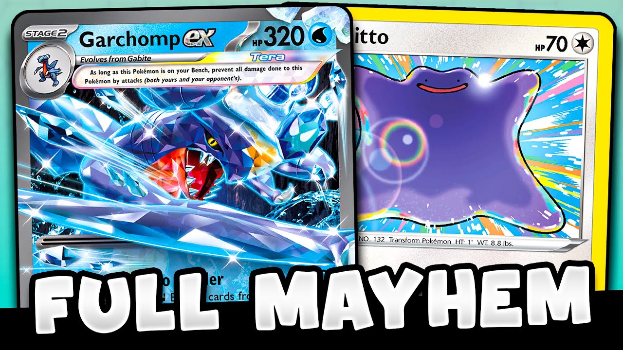 Grachomp ex combined with Ditto causes ABSOLUTE MAYHEM! (PTCGL)
