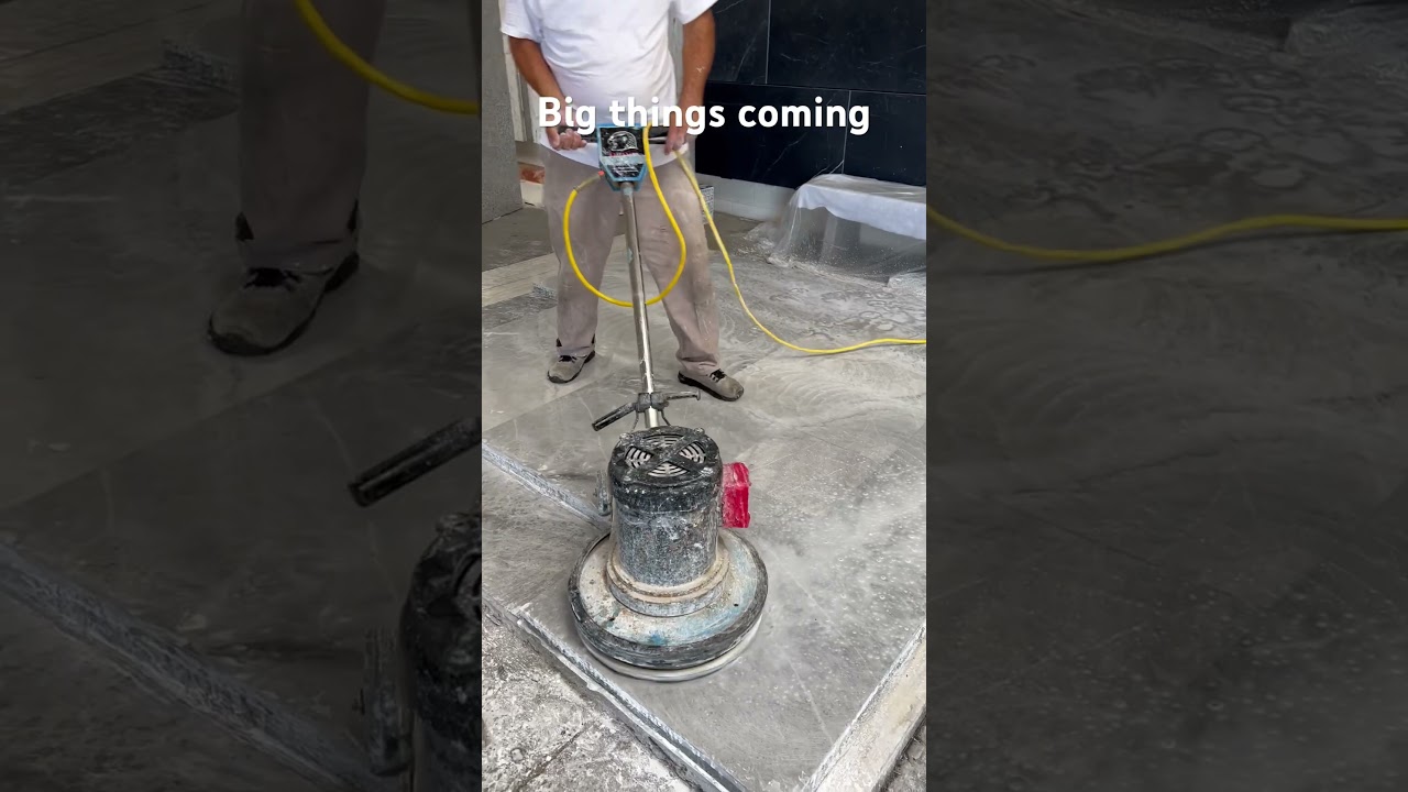 Limestone floor demo