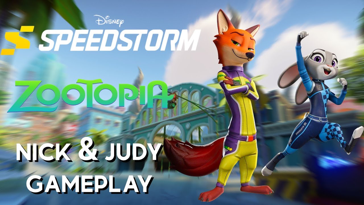 Disney Speedstorm | Zootopia Gameplay | Judy & Nick 