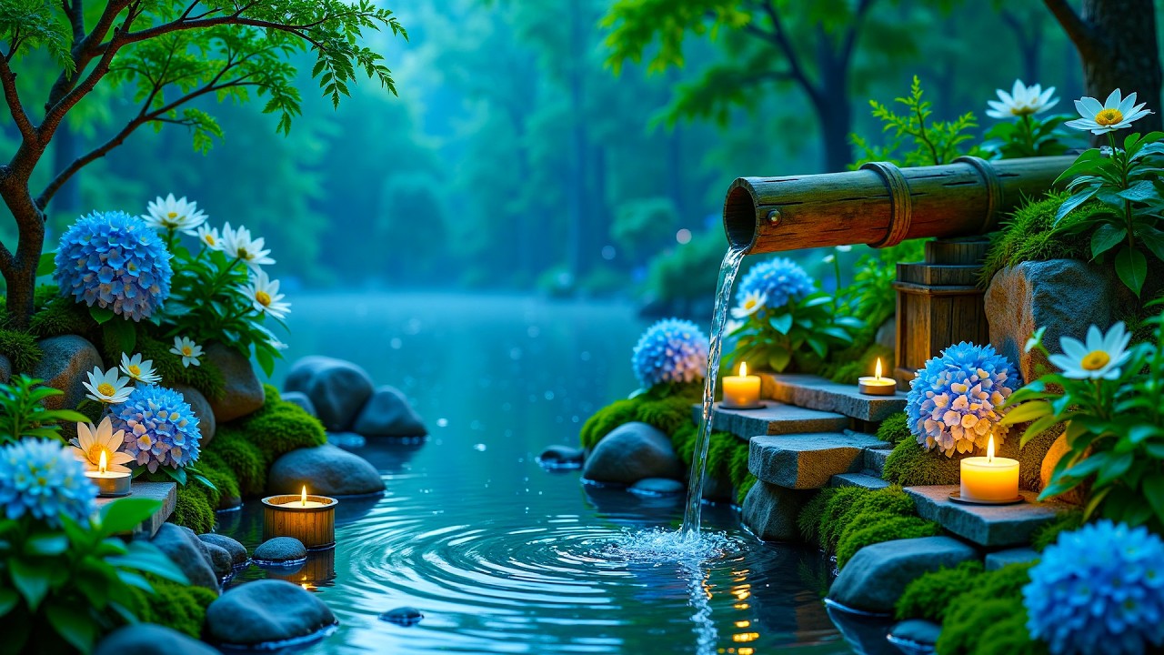 Музыка Для Глубокого Сна 🌿 Успокаивающие Звуки Воды + Целительная Музыка Для Спокойствия Ума И Тела