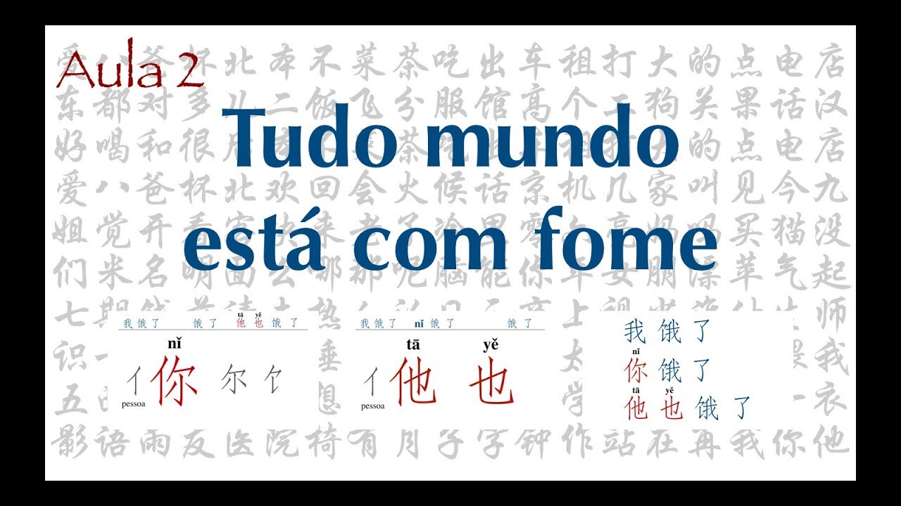 Aula 2 - Todo mundo está com fome