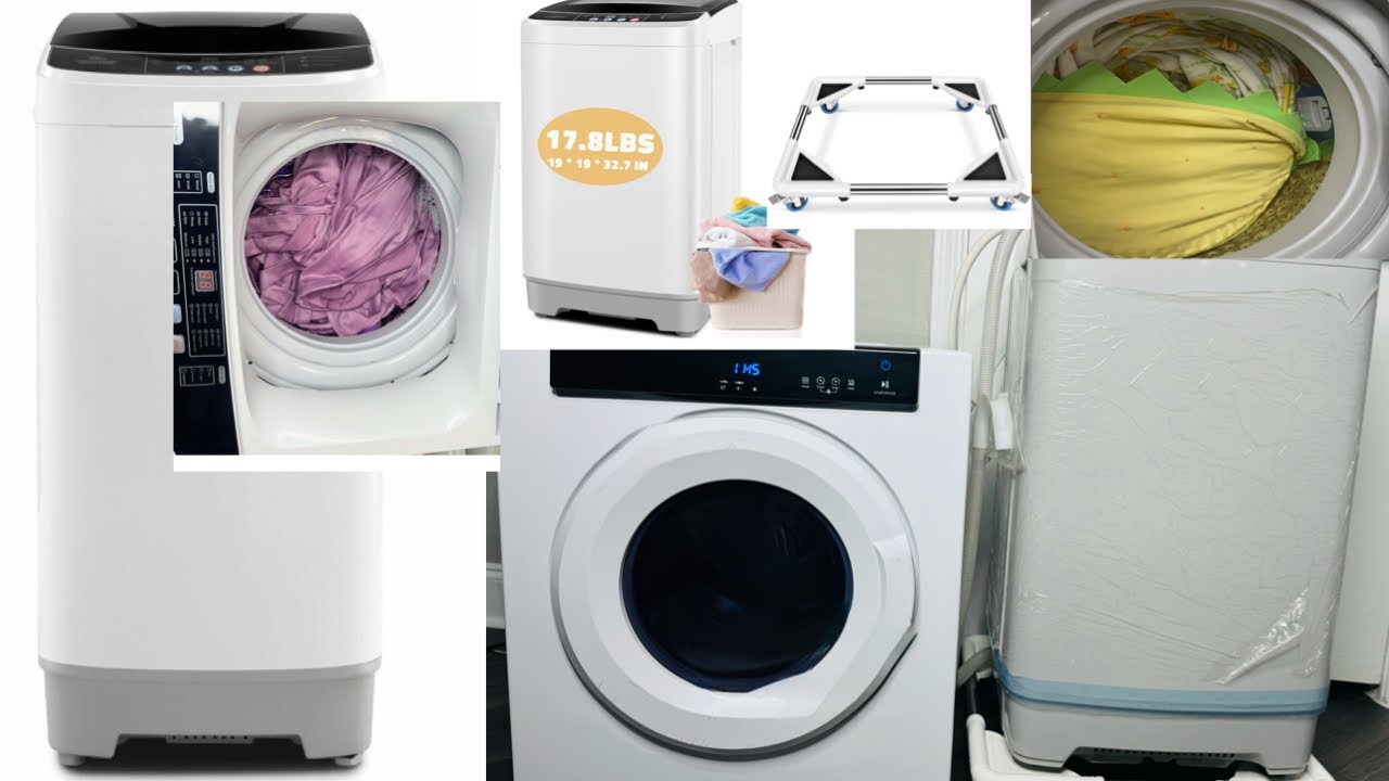 Igisubizo kubantu batuye munzu zidafite aho gucomeka ibyuma bimesa (portable washer & Dryer machine