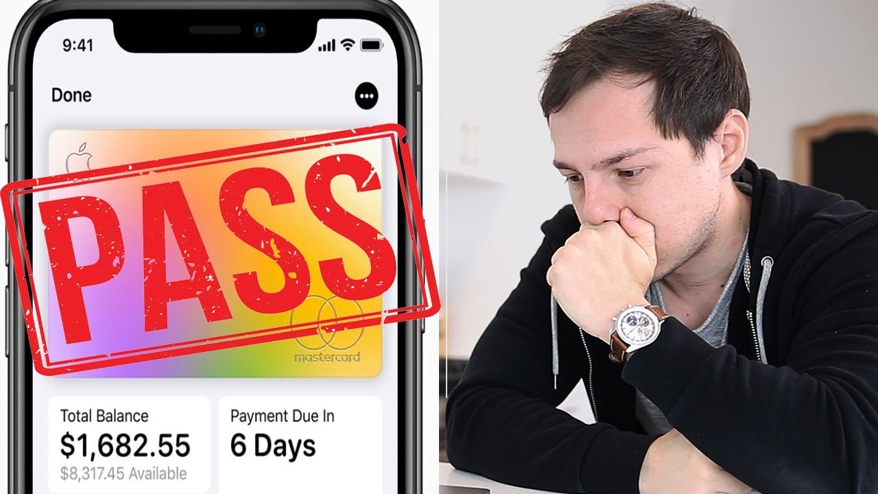Почему я не получу кредитную карту Apple...