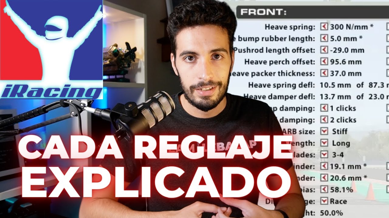 Setups para iRacing 🛠 ¡Guía completísima!
