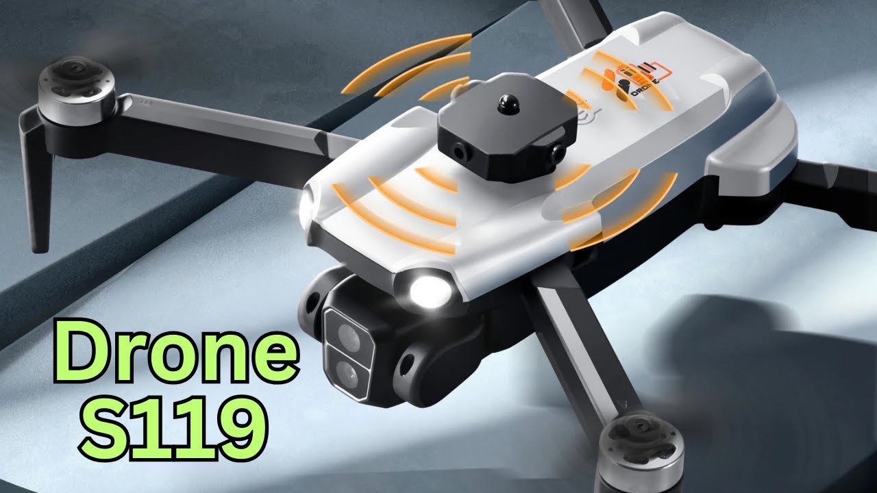 Дрон S119 | FPV-квадрокоптер с бесколлекторным двигателем