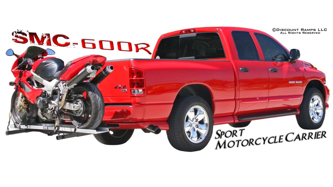 SMC-600R - Hitch Mounted Sport Motorcycle Carrier Installation