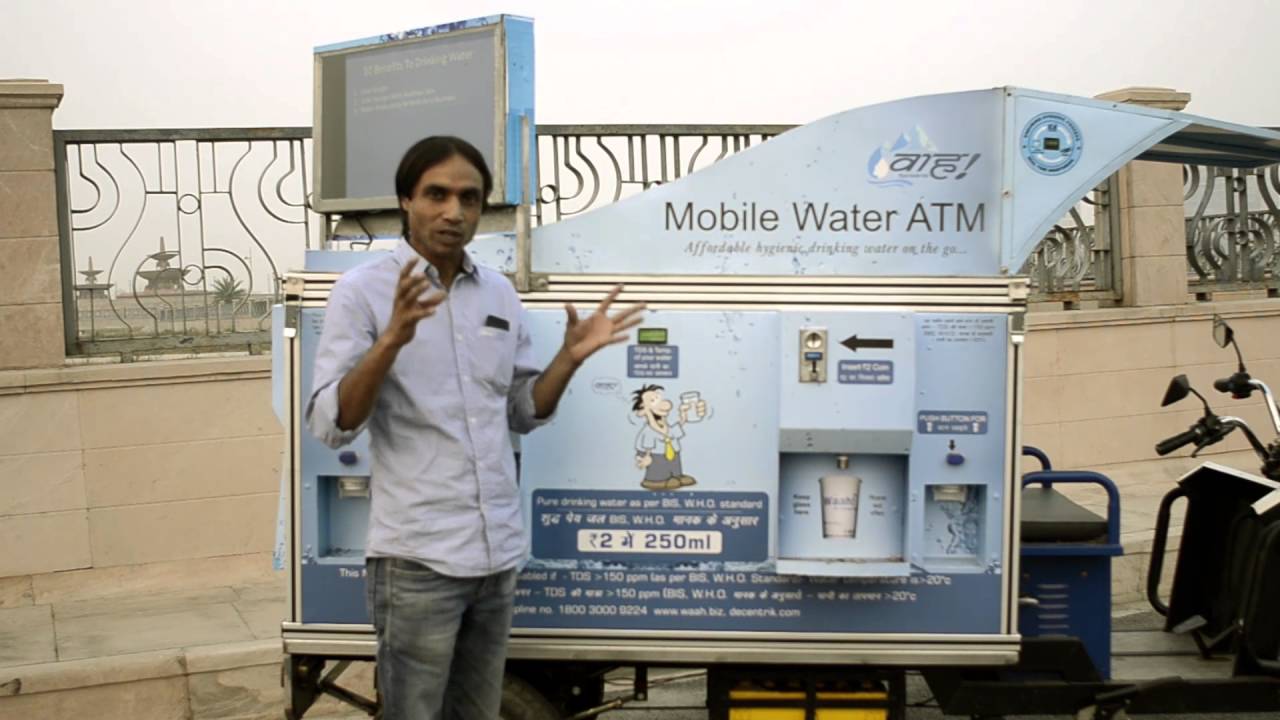 Waah! Mobile Water ATM - Demonstration