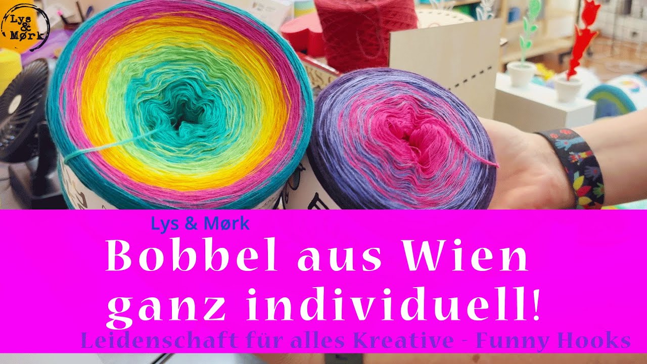 Bunte Bobbel selbst wickeln #Bobbel #Wolle #diy
