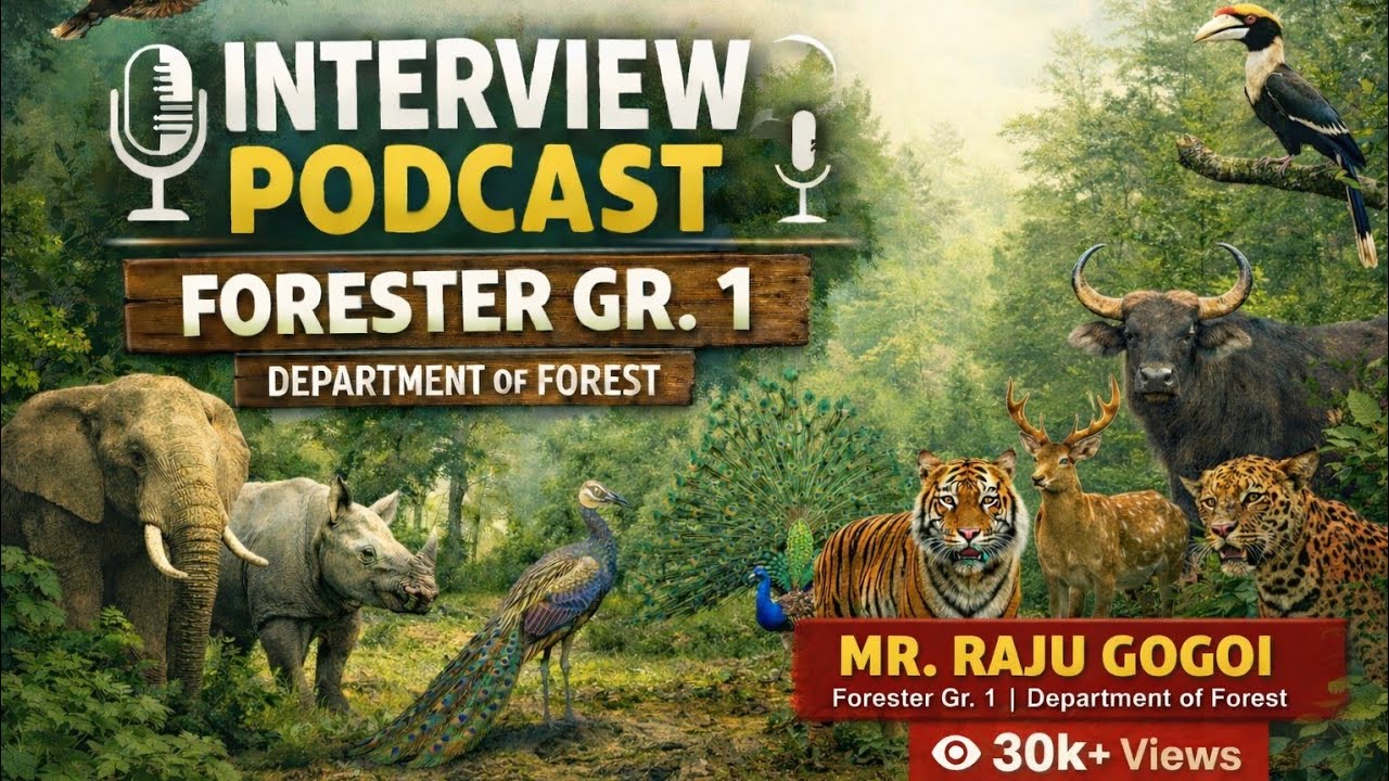 Forester Grade-I Assam Forest Dept. can make you Forest Ranger or Asst. Conservator of Forest.