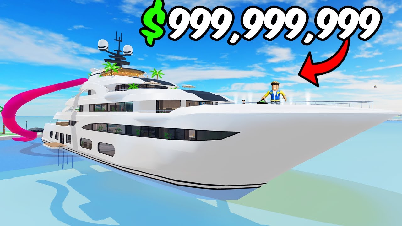 Я построил ЯХТУ-ОСОБНЯК в MANSION TYCOON... САМАЯ РИСОВАЯ ЯХТА В МИРЕ!! (Roblox)