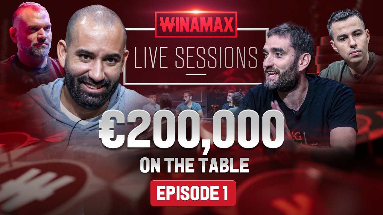 &spades;&clubs;&hearts;&diams; Winamax Live Sessions 🇪🇸 S03E01 (English subs)