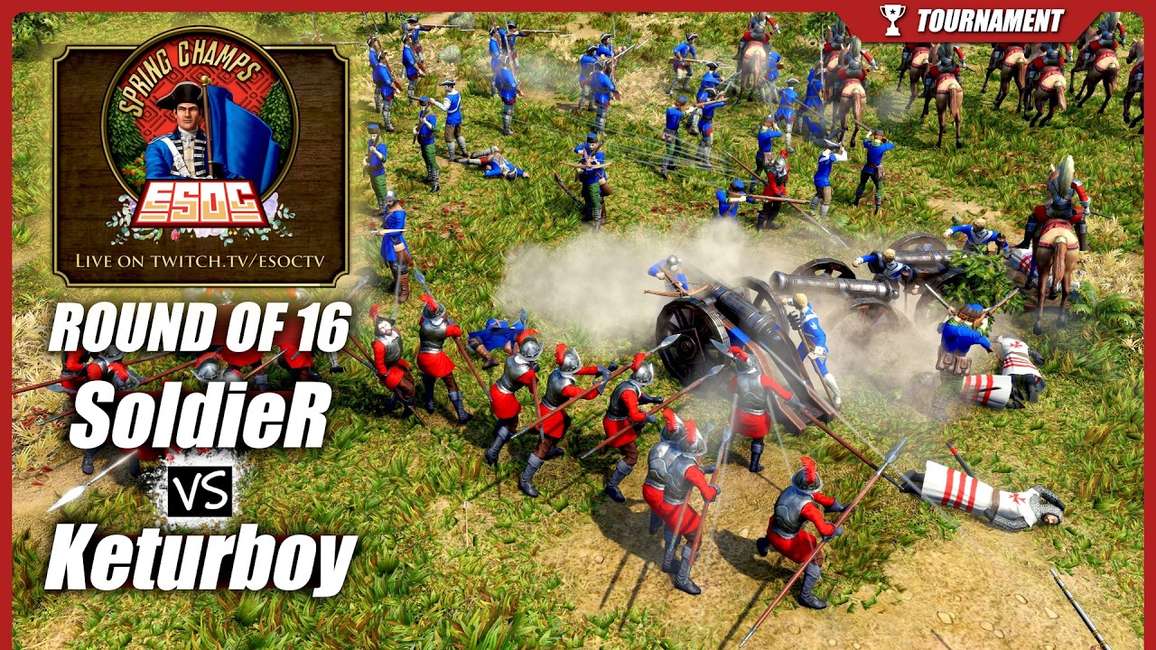 [AOE3] SoldieR vs Keturboy - ESOC Spring 2026 Round of 16