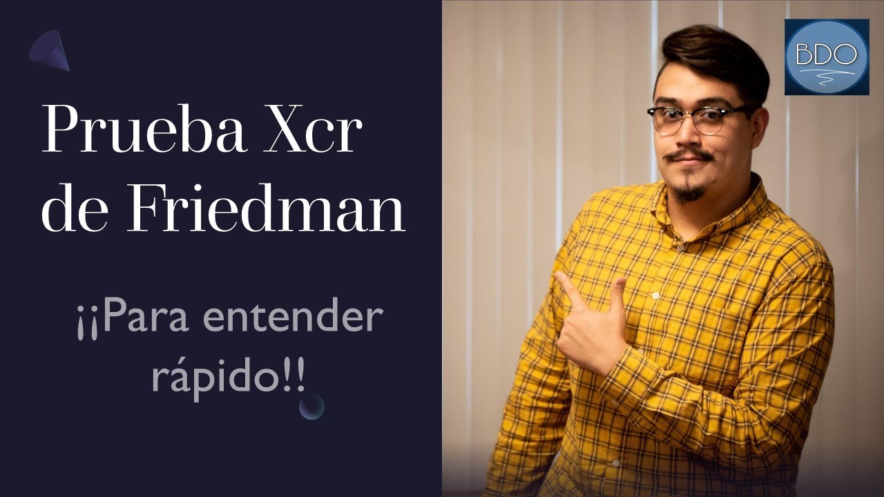 Prueba de Friedman