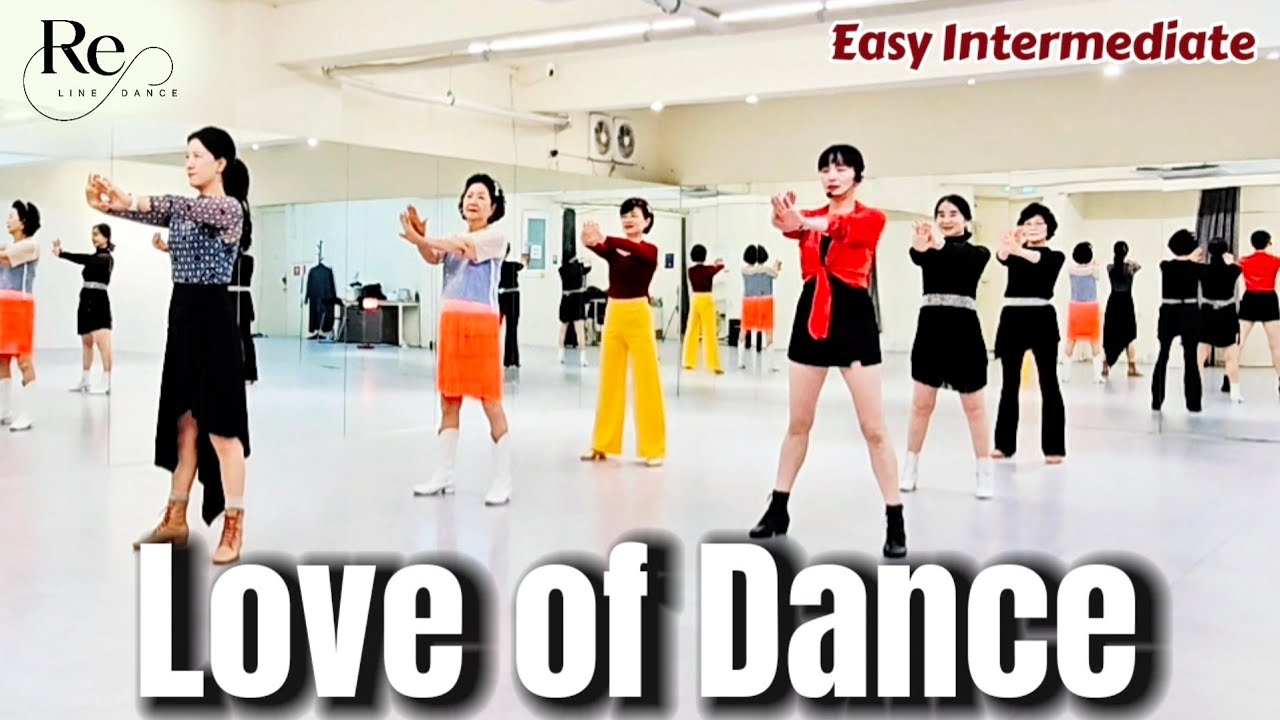 Love of Dance Line Dance || Easy Intermediate || 수요 중고급반 11시 