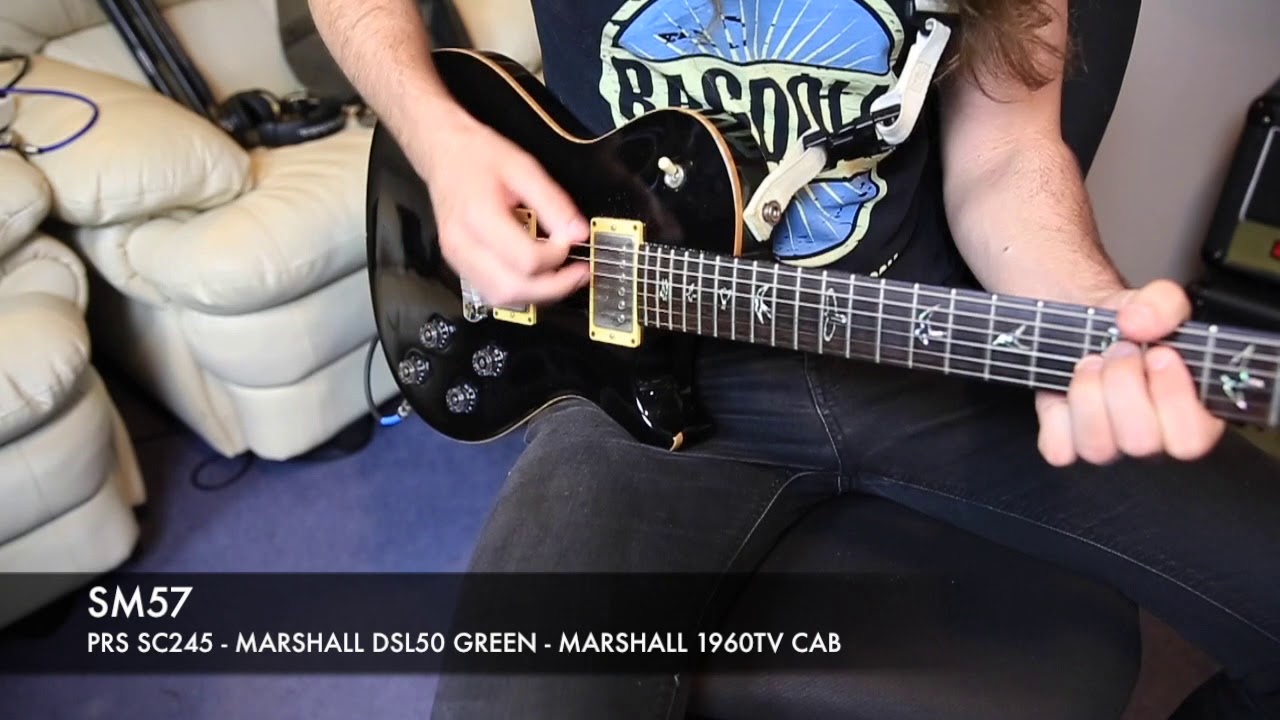 Shure SM57 vs Audix i5 - Guitar Tones