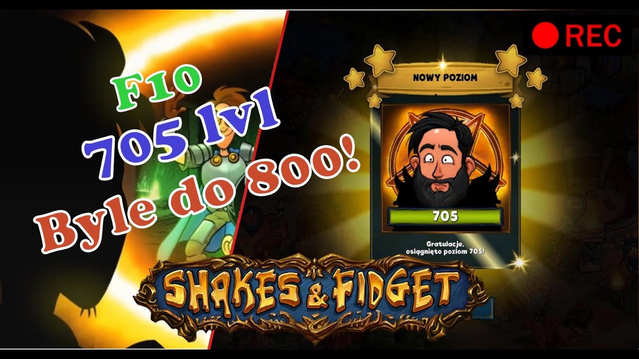 CZAS NA 705 LVL - CZYŻBY ZACZYNAŁA SIĘ DROGA DO 800 LVL? - TEDEIK🚗F10 (S24PL) - SHAKES & FIDGET #254