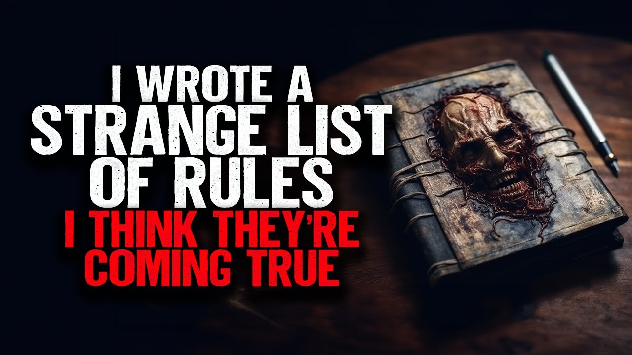 I Wrote A Strange List Of Rules. I Think They're Coming True.