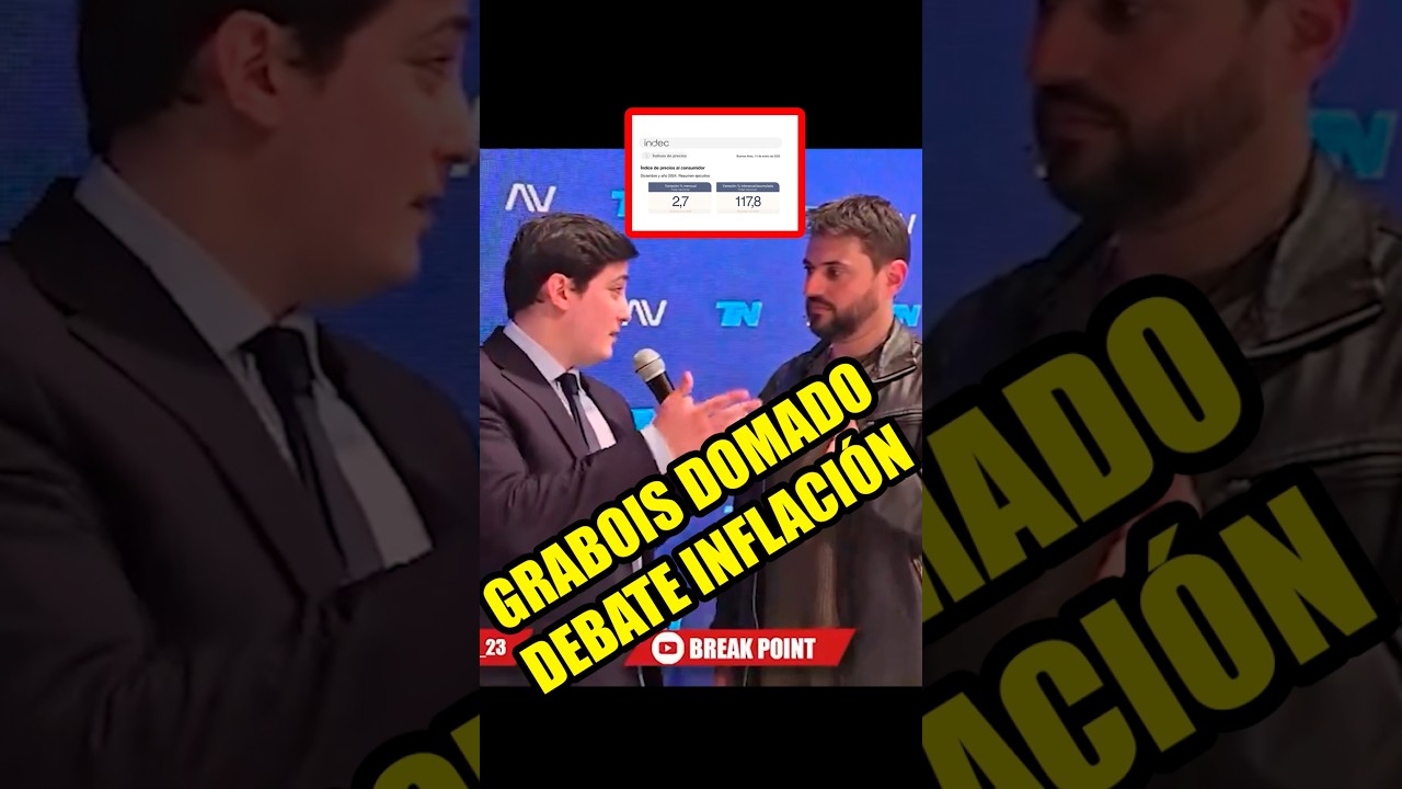 GRABOIS DOMADO EN DEBATE SOBRE LA INFLACI&Oacute;N DE MILEI