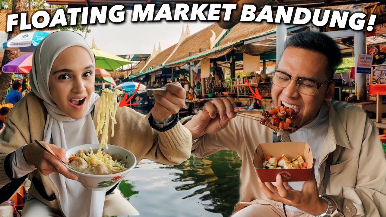 Kami makan ATAS AIR!? Dekat Floating Market!
