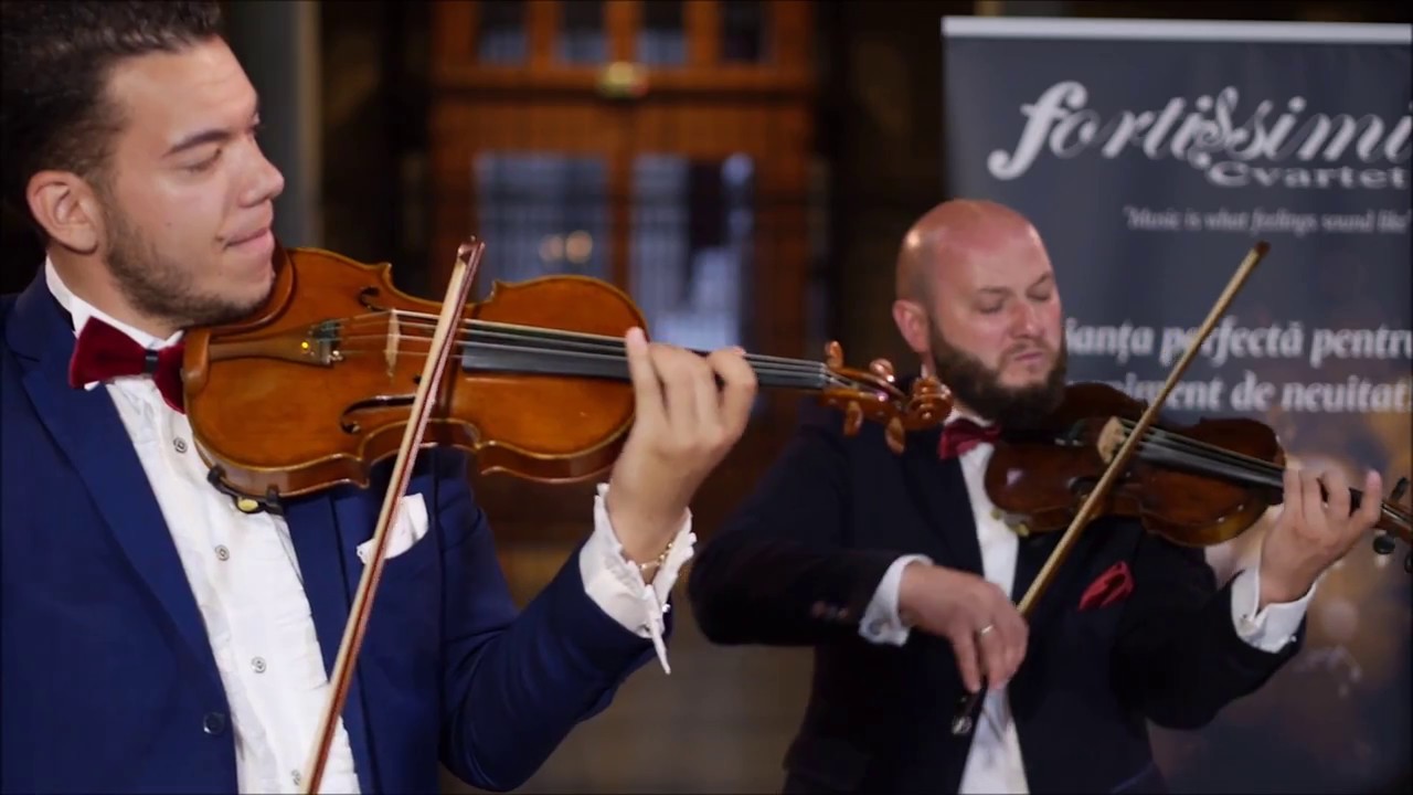 Cvartet Fortissimi - '' Traditional Romanian Mix '' LiVE- string quartet/cvartet Romania