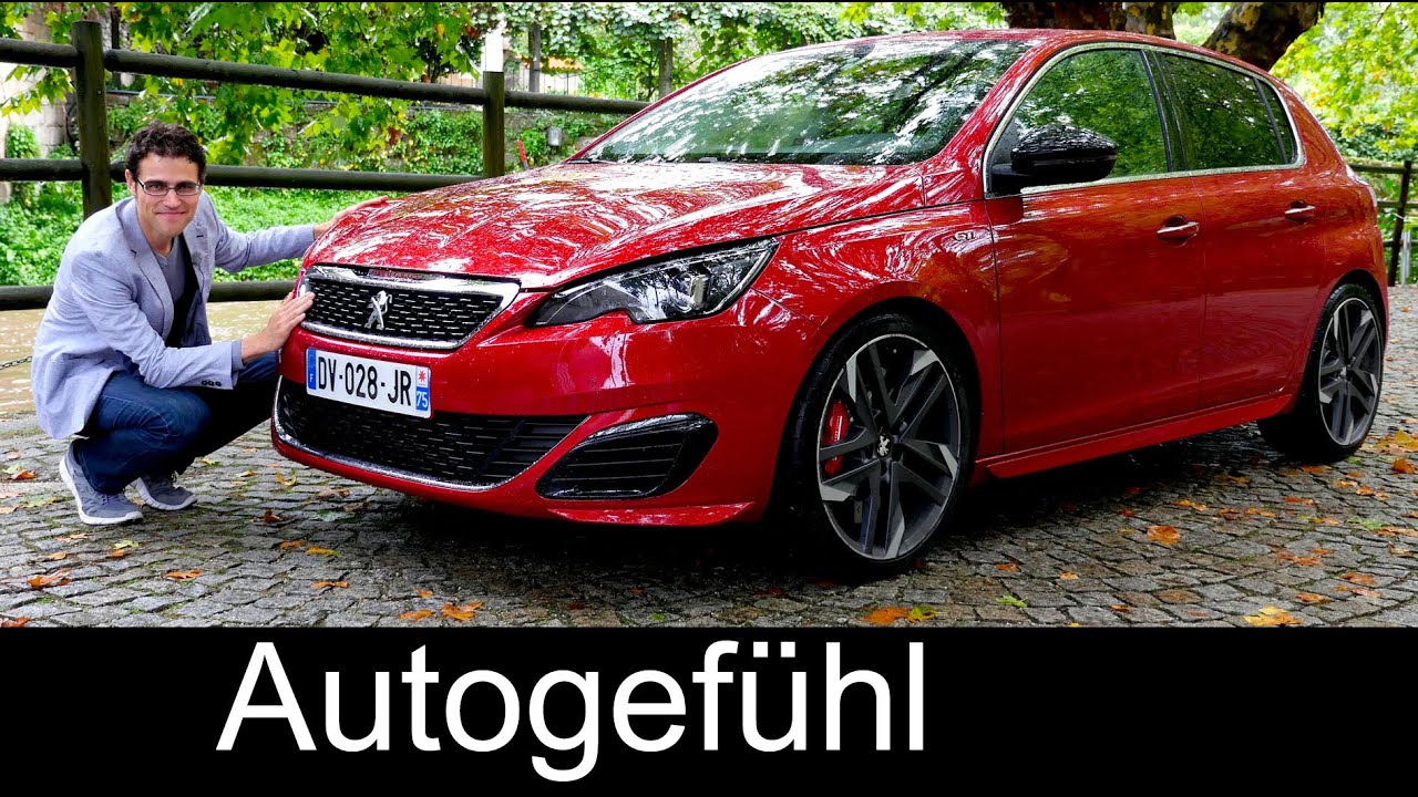 Peugeot 308 GTi 270 hp FULL REVIEW test driven hot hatch new neu 2016  - Autogefühl