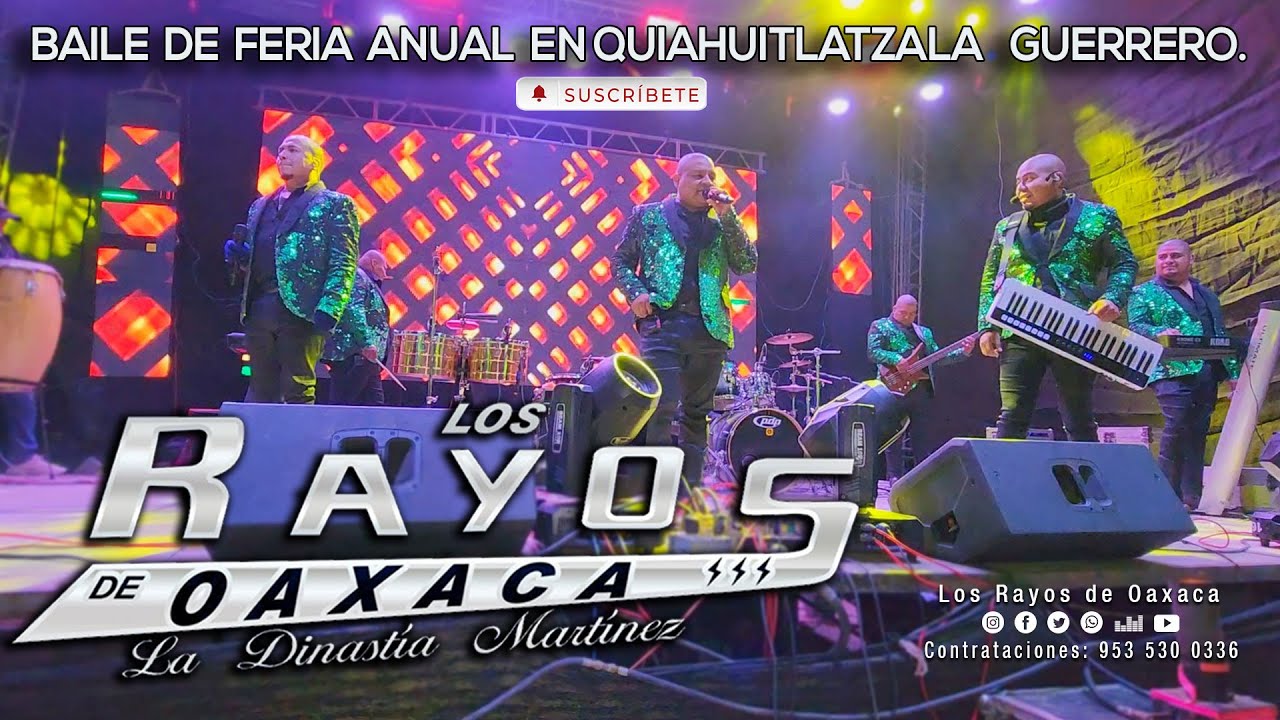 BAILE DE FIESTA ANUAL EN QUIAHUITLATZALA  MPIO. DE XALPATLAHUAC, GUERRERO  LOS RAYOS DE OAXACA.