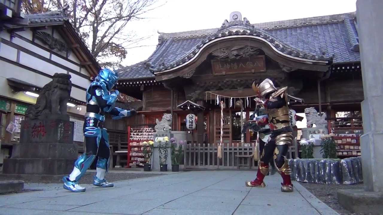 鳳神ヤツルギ　八剱八幡神社アクションショー