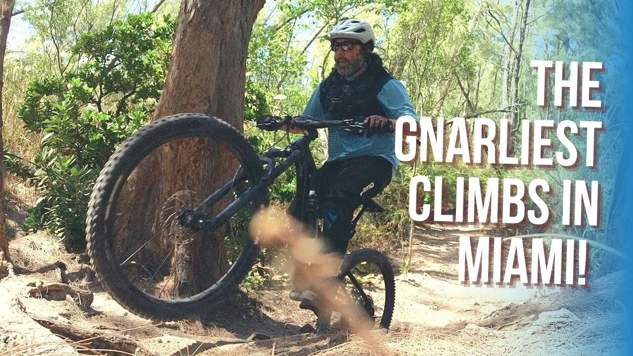 ARE THESE THE GNARLIEST CLIMBS IN MIAMI!?| Oleta River State Park Mountain Bike Trails