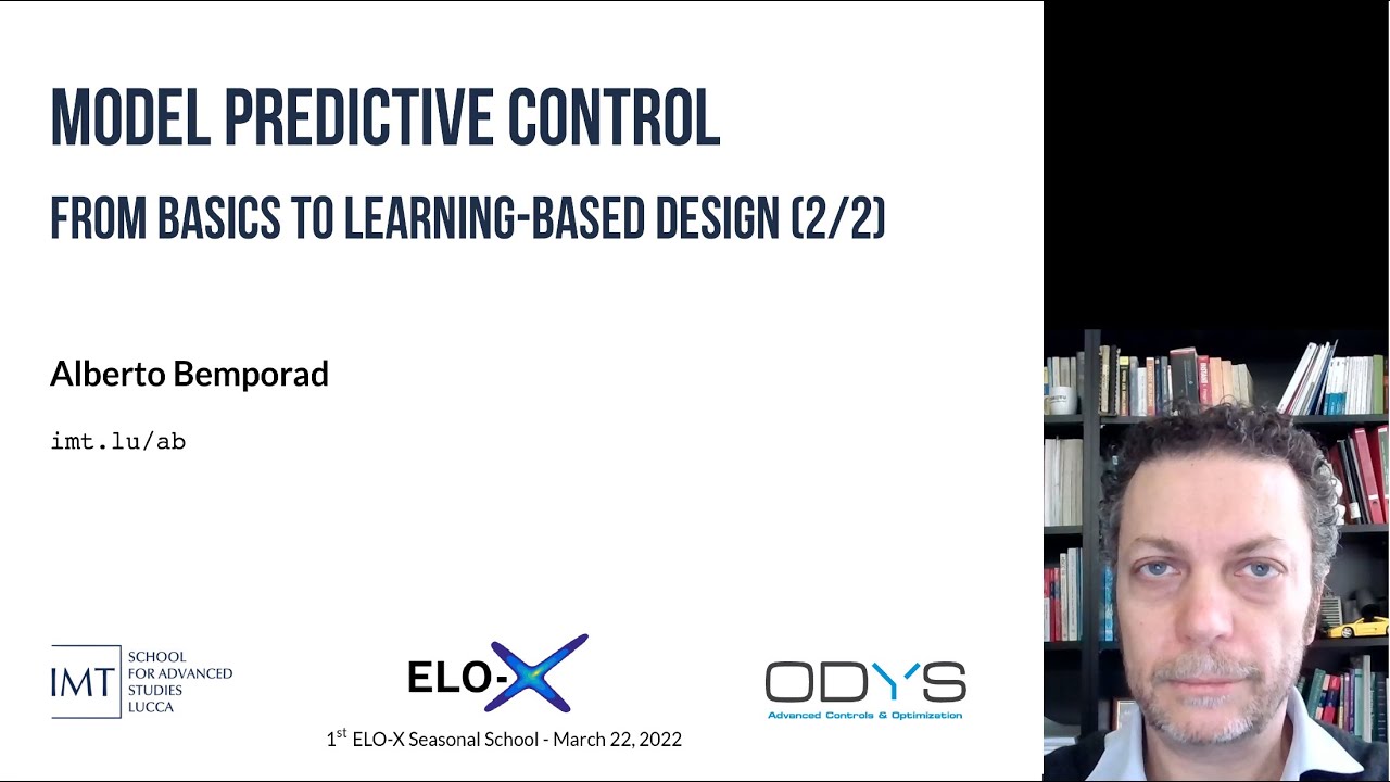 MPC from Basics to Learning-based Design (2/2)
