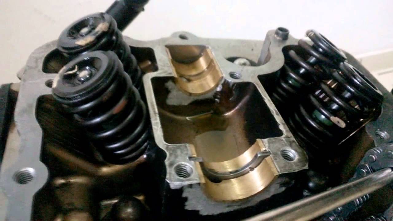 Bronzinamento do cabeçote Intruder 250