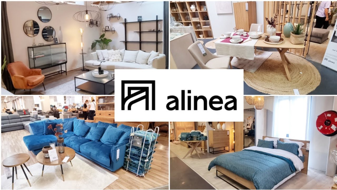 🤪 ALINEA DÉCORATION, CANAPÉ, TABLE, TAPIS ET BUFFET EN PROMOTION 💥