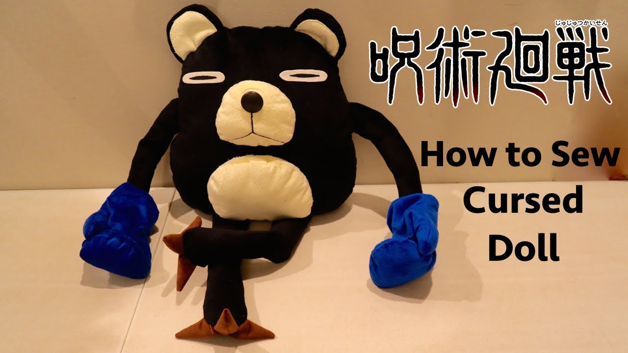 Jujutsu Kaisen Cursed Doll Sewing Tutorial Cosplay Stuffed Animal Toy Prop