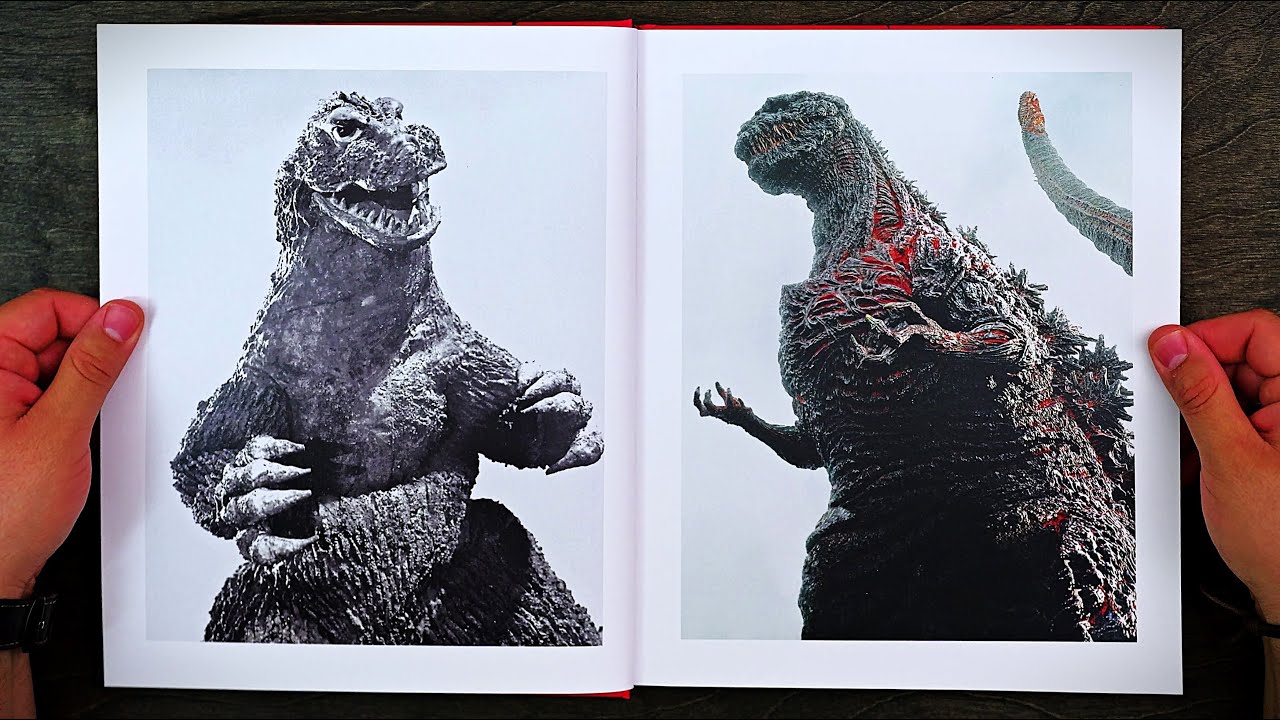 Artbook ASMR - Godzilla, the Ultimate Guide to the King of... - Flip Through, Pageturning, Relaxing