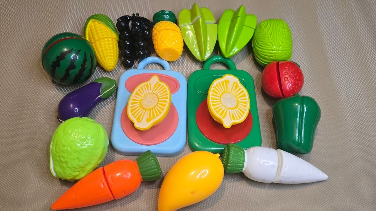 3:05 MINUTES SATISFYING CUTTING OF FRUITS AND VEGETABLES 