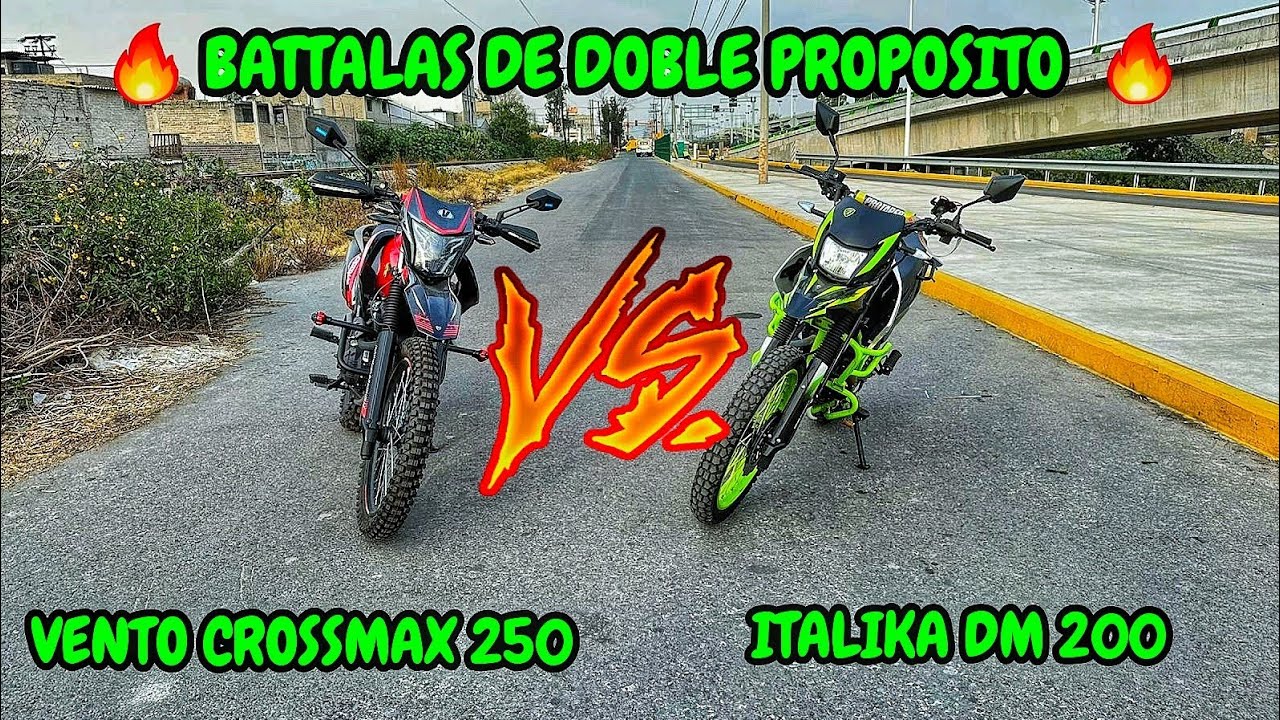 ITALIKA DM 200 VS VENTO CROSSMAX 250 🔥| MISMO PRECIO DIFERENTE RESULTADO 😱| &iquest; CUAL COMPRAR&Iacute;AS ?💯