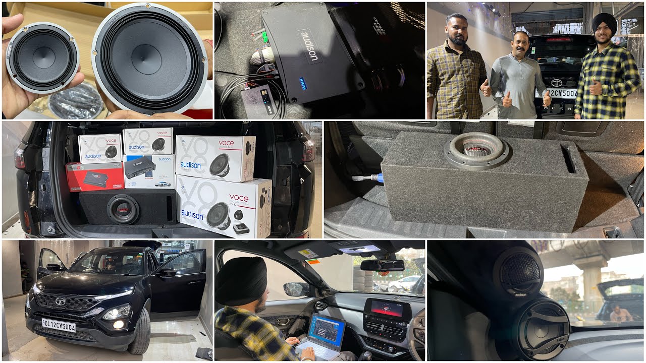 😨 Tata Safari Dark Edition 2022 | Tata Safari Audison Setup | 2022 Tata Safari Audio Setup High End