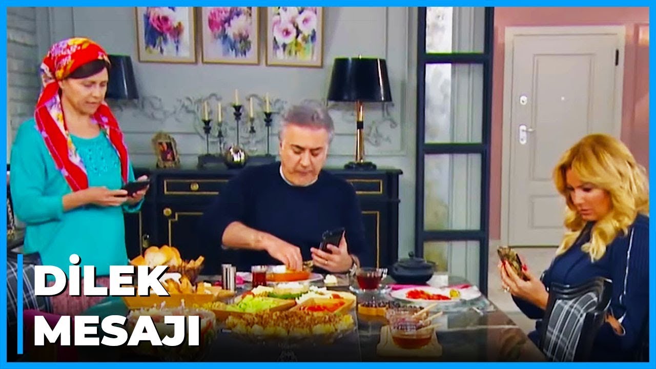 Haluk, Dilek Mesajı Atıyor | Çocuklar Duymasın 36.Bölüm