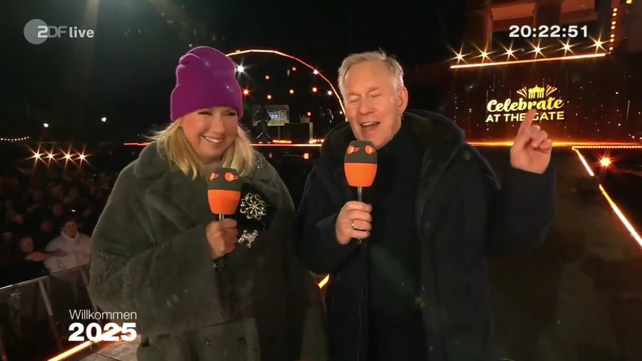 Willkommen 2025 Der große Silvester-Countdown mit Andrea Kiewel und Johannes B. Kerner