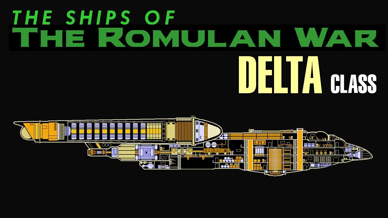 THE ROMULAN WAR: Delta-class corvette