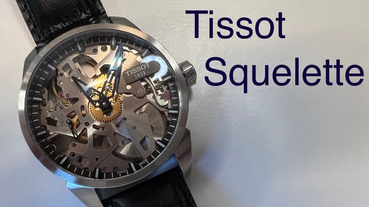Tissot T Complication Squelette: урок о том, как работают часы