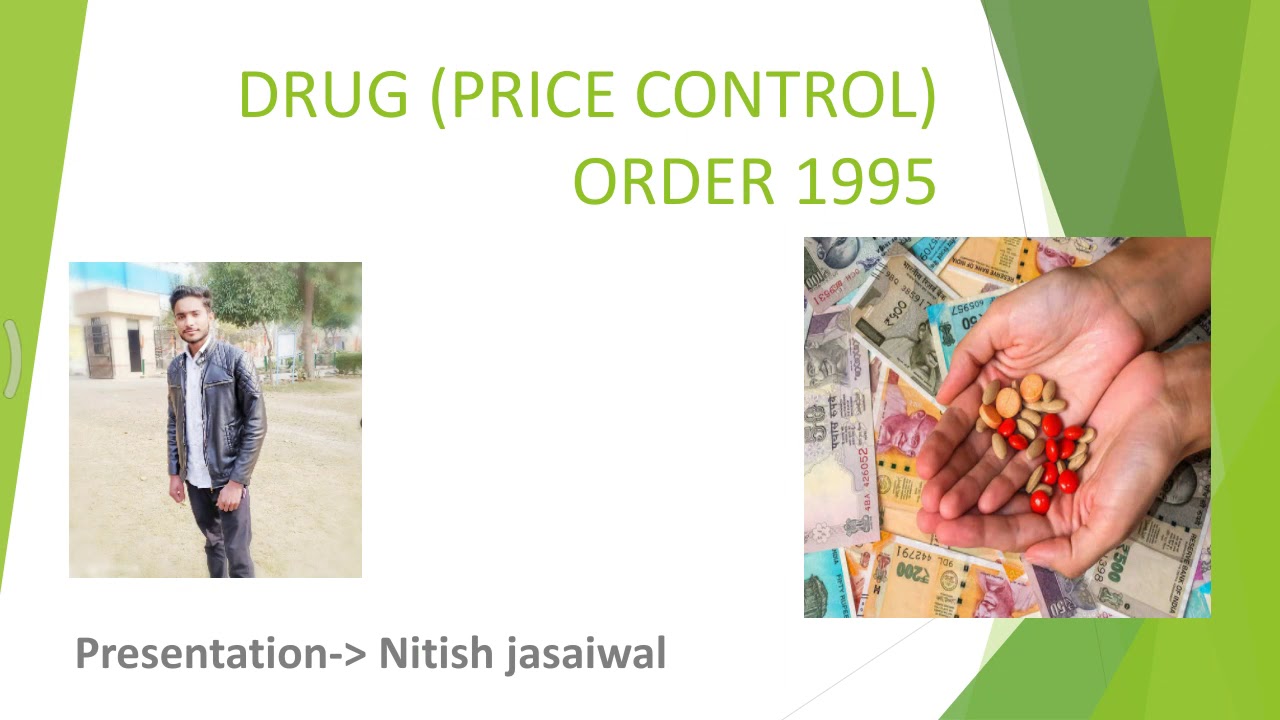 DRUG  PRICE ( CONTROL ORDER )1995