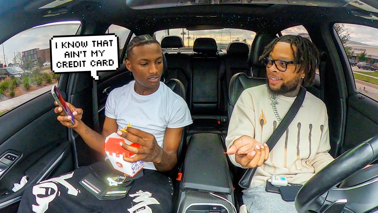 I TOLD LOADED LUNCH WAS ON ME BUT I USED HIS CREDIT CARD 💳 …