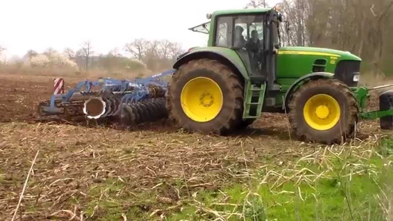 John Deere 7430 am Grubbern 2014 | HD
