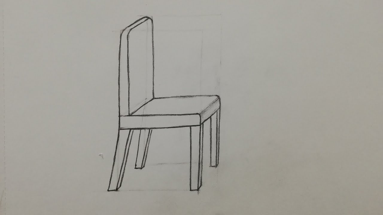 Drawing chair / Sandalye çizimi