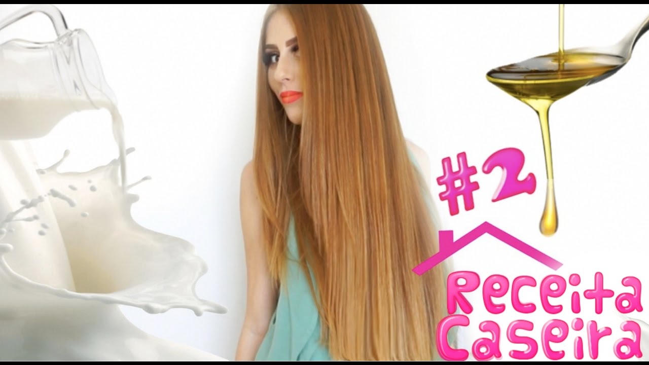 2  Receitas Caseiras que vão deixar seu cabelo GIGANTE! #2